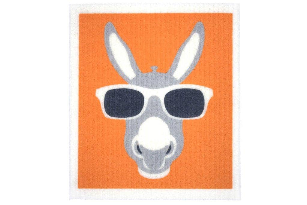 Retro Kitchen - Biodegradable Dish Cloth - Donkey
