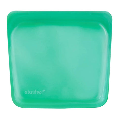 Stasher - Plastic-Free Sandwich Bag - Jade