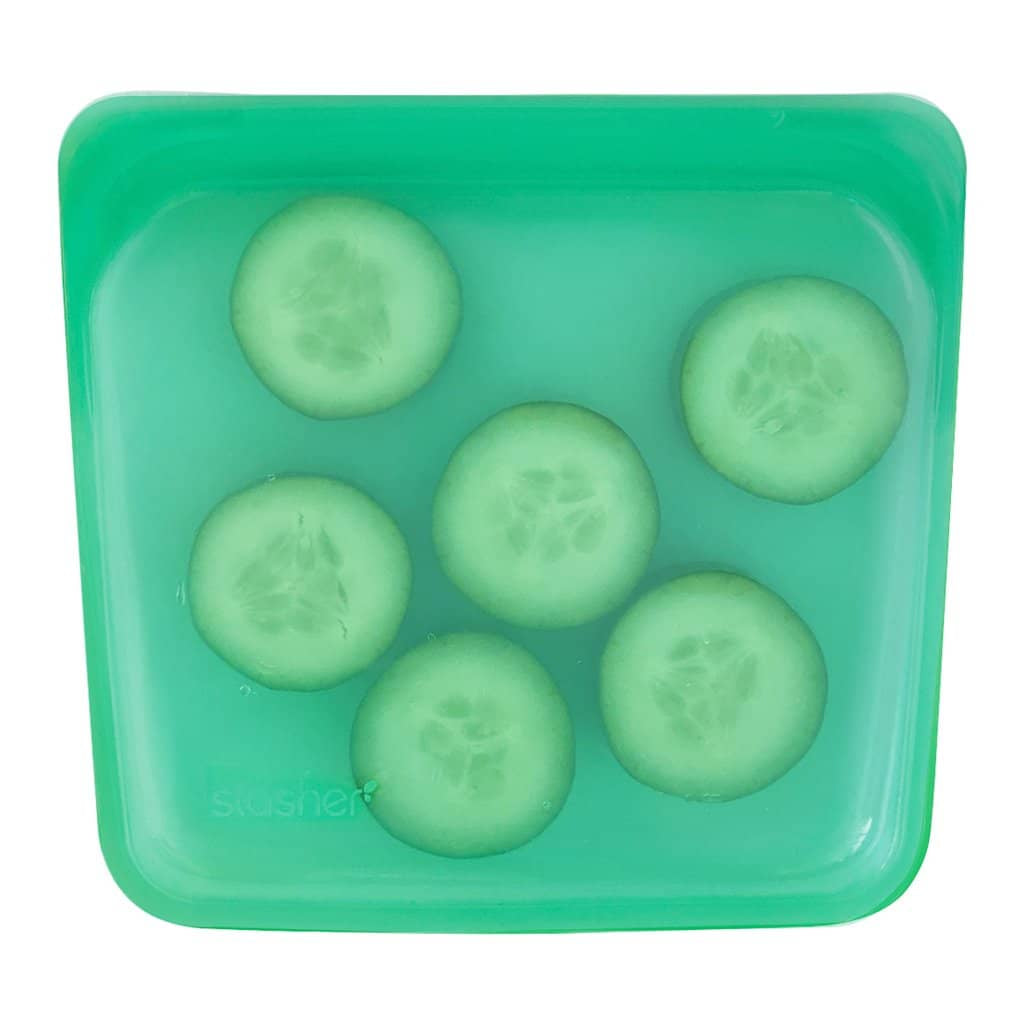 Stasher - Plastic-Free Sandwich Bag - Jade
