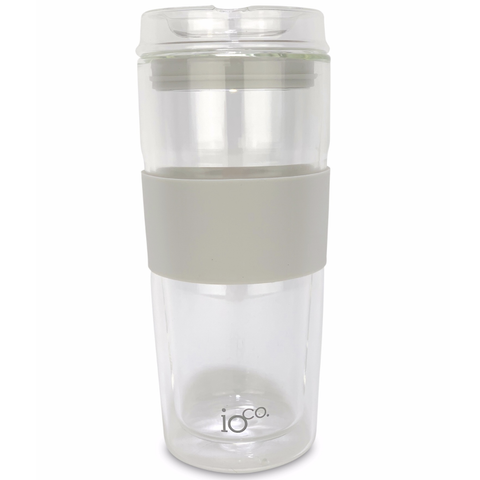 IOco -  All Glass Tea and Coffee Traveller - Warm Latte (16oz)