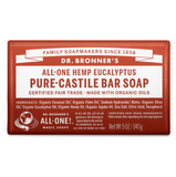 Dr Bronners - Castile Soap Bar - Eucalyptus (140g)