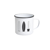 Retro Kitchen - Enamel Mug - Surfboards