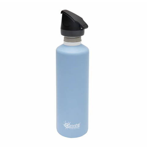 Cheeki - Single Wall Active Bottle with Tri-Tech Sports Lid - Surf (750ml)