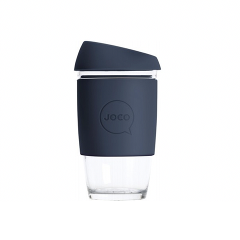 JOCO - Reusable Glass Cup - Mood Indigo (Extra Small 6oz)