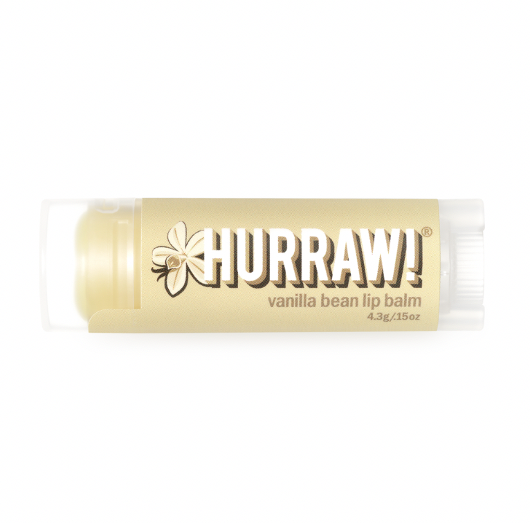 Hurraw! - Vegan Lip Balm - Vanilla Bean (4.3g)