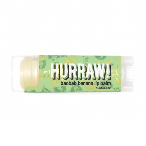 Hurraw! - Vegan Lip Balm - Baobab Banana (4.3g)