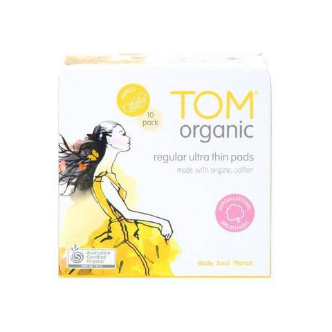 TOM Organic - Organic Cotton Pads - Regular (10 Pack)