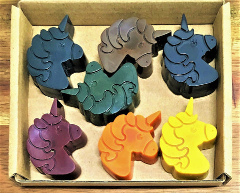 Eco Crayons - Plant Based Crayons - Unicorn (7 Pack)