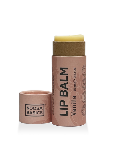 Noosa Basics - Organic Lip Balm - Vanilla (15g)