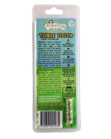 Jack n Jill - Sonic Toothbrush Tickle Tooth (0-3 Years)