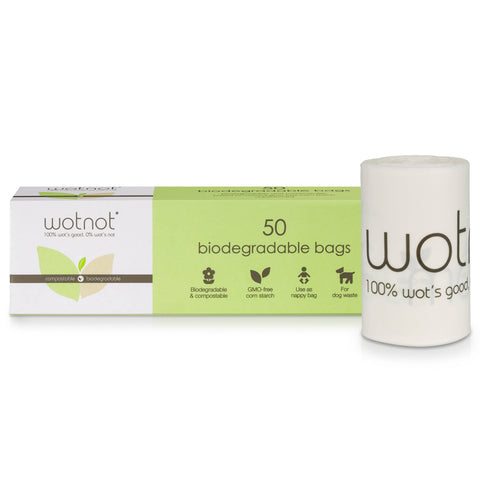 Wotnot - Biodegradable Nappy Bags (50 pack)