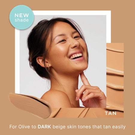 WOTNOT- Natural Face Sunscreen Tinted BB Cream SPF 40 - Tan/Dark (60g)