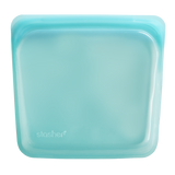 Stasher - Plastic-Free Sandwich Bag - Aqua