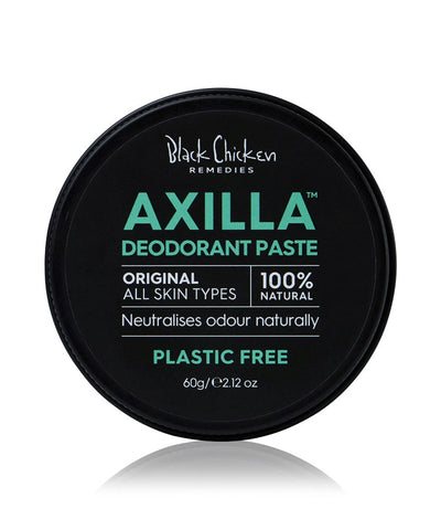 Black Chicken Remedies Axilla Deodorant Paste - Plastic Free Tin (60g)