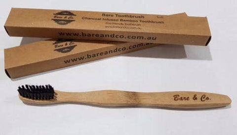 Bare & Co. - Eco Friendly Toothbrush - Soft Charcoal