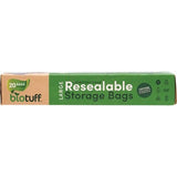 Biotuff - Resealable Biodegradable Storage Bags (20 Pack)