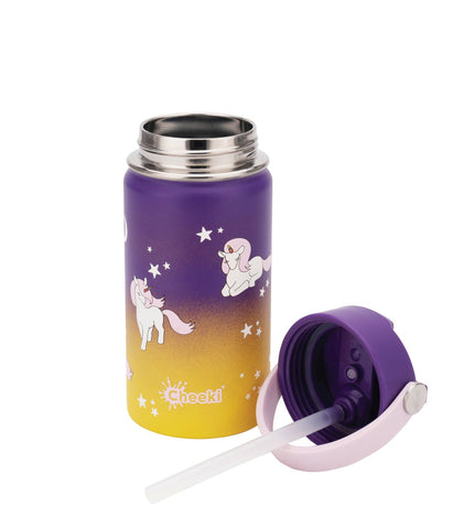 Cheeki - Insulated Kids Little Adventurer Bottle - Unicorn (400ml)