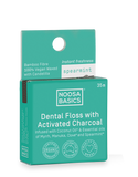 Noosa Basics - Dental Floss with Activated Charcoal - Spearmint (35m)