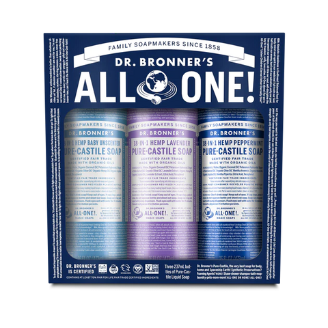 Dr Bronner's - Liquid Soap Multi-Pack - Cosmic Classics