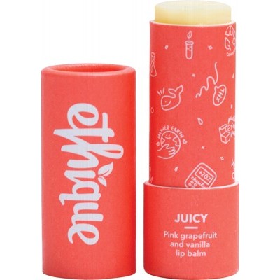 Ethique - Lip Balm - Juicy Pink Grapefruit and Vanilla (9g)