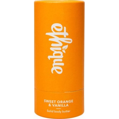 Ethique - Body Butter Tube - Sweet Orange and Vanilla (100g)