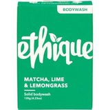 Ethique - Solid Bodywash Bar - Matcha, Lime and Lemongrass (120g)