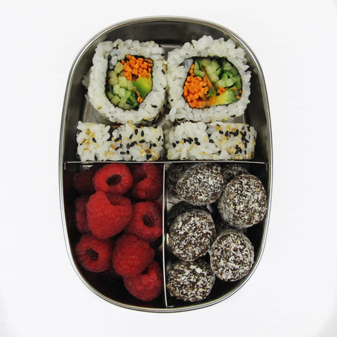 Ever Eco - Stainless Steel Bento Snack Box - 3 Compartment