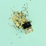 The Glitter Tribe - Biodegradable Glitter Glass Jar - Gold (10g)