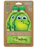 Little Mashies - Reusable Food Pouches - Green (2 x 130ml)