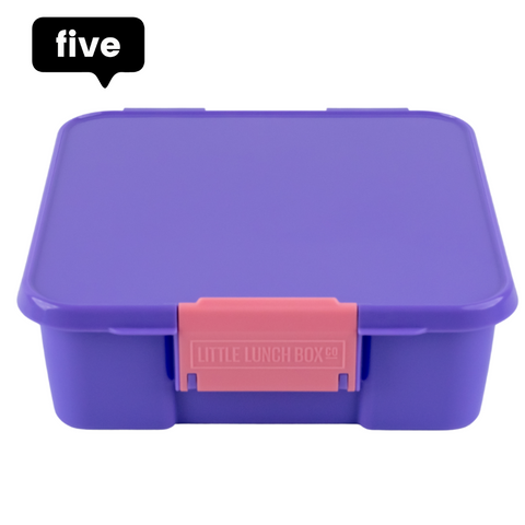 Little Lunch Box Co Bento Five Compartment - Grape