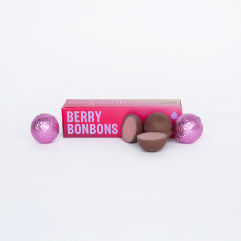 Loving Earth - Chocolate Berry Bonbons - 4 pack (46g)