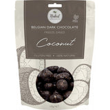 Naked Chocolate Co - Dark Chocolate Freeze Dried Coconut (100g)