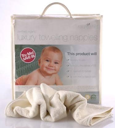 Natures Child - Reusable Cloth Nappies (6 Pack)