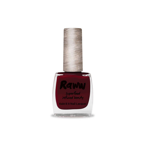 Raww - Kale'd It Nail Lacquer - Dark Raww Cherry (10ml)