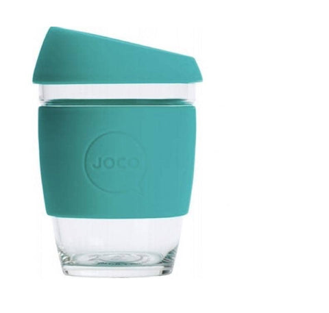 JOCO - Reusable Glass Cup - Mint (Regular 12oz)