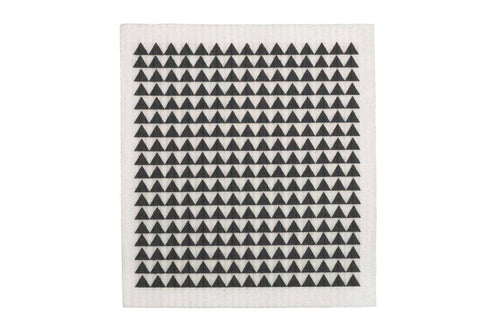 Retro Kitchen - Biodegradable Dish Cloth - Monochrome