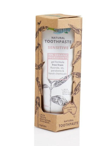 The Natural Family Co. - Natural Toothpaste - Sensitive (100g)