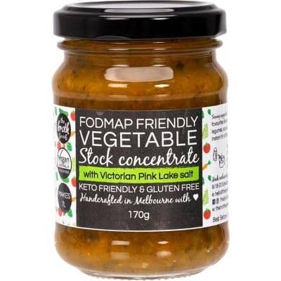 The Broth Sisters - Stock Concentrate - Fodmap Friendly Vegetable (170g - Makes 7 Litres)
