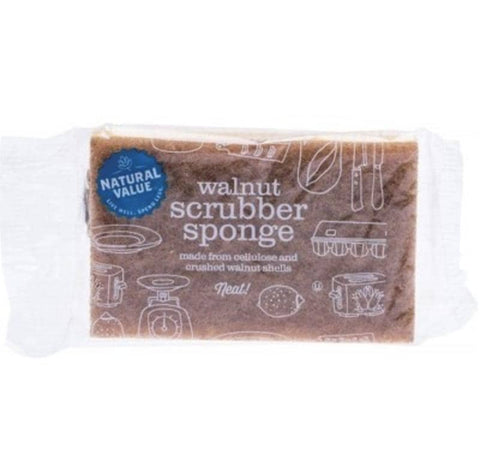 Natural Value - Walnut Scrubber Sponge