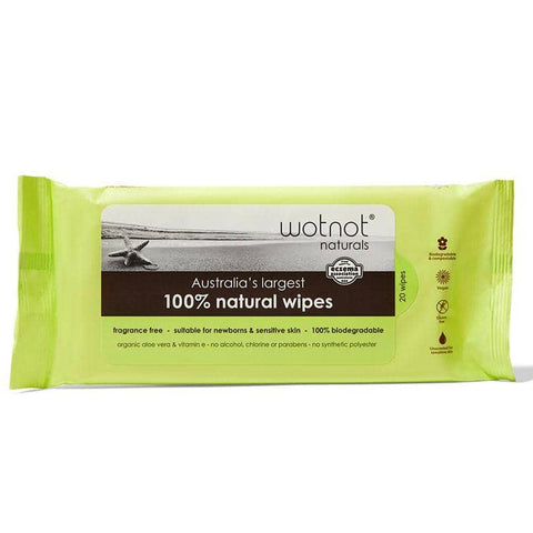 Wotnot - Biodegradable Wipes (20 pack case refill)